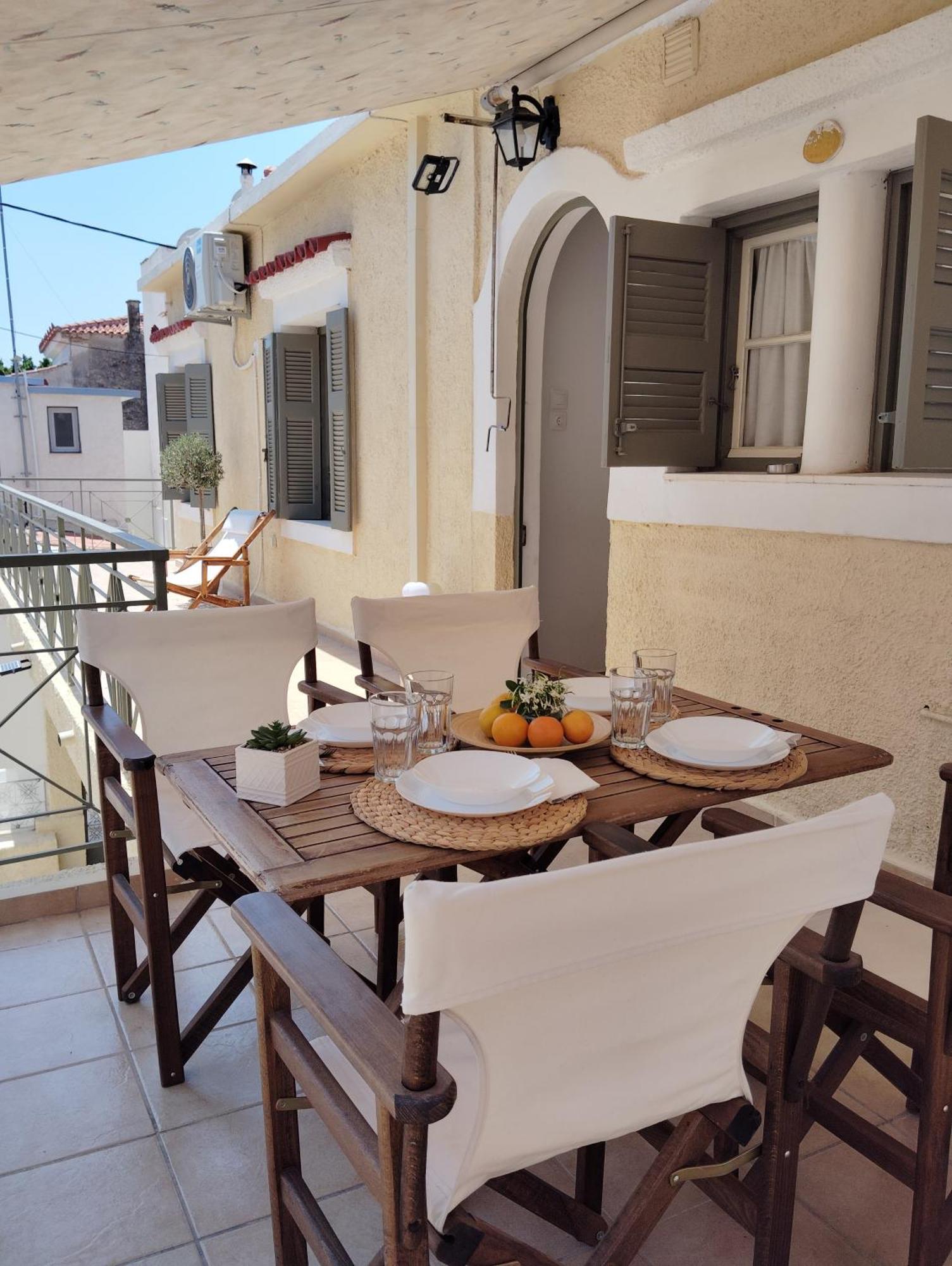 Apartmán Feidiou 1 Aegina Exteriér fotografie